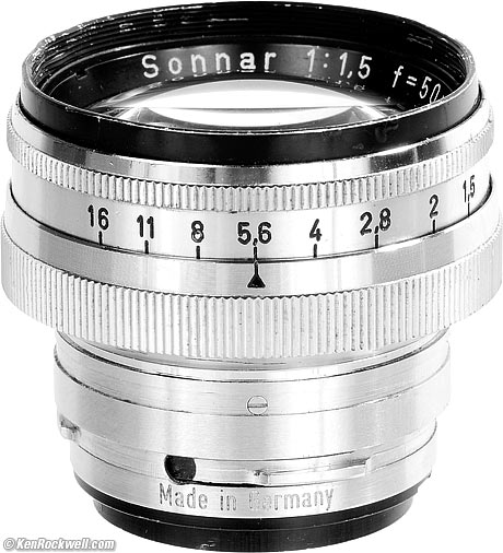 Zeiss Sonnar 50mm f/1.5