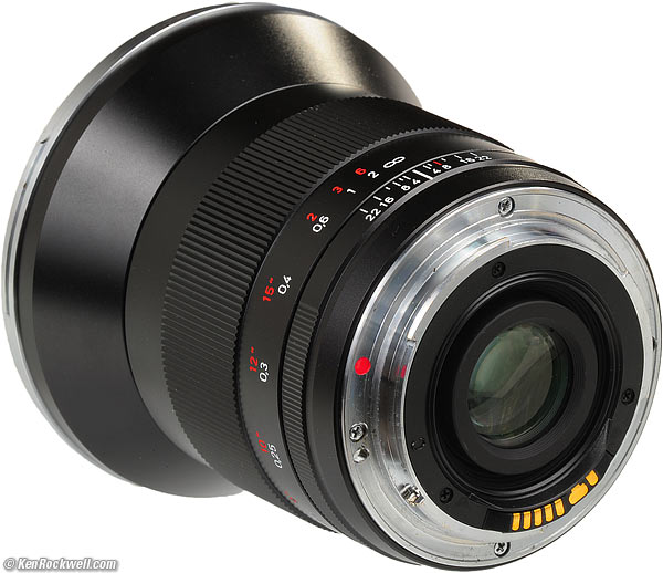 Rear, Zeiss 21mm f/2.8