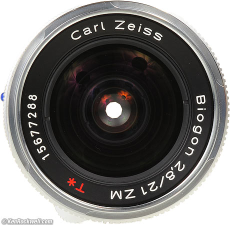 Zeiss ZM 21mm f/2.8.