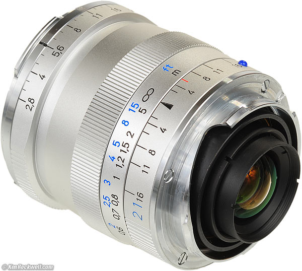 Rear, Zeiss ZM 21mm f/2.8