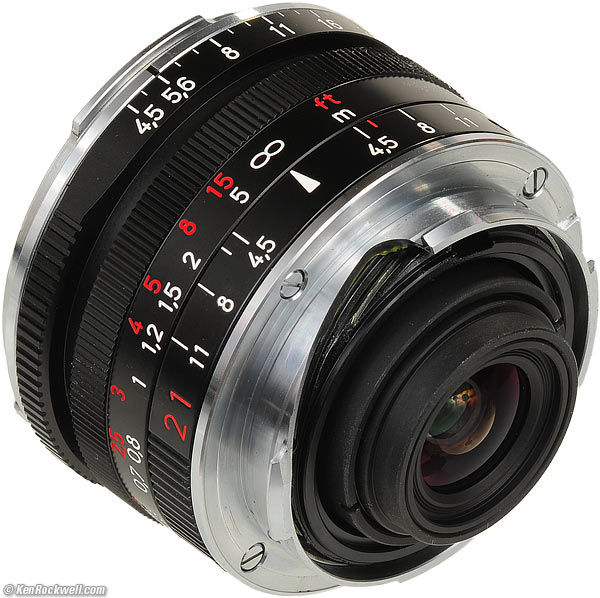 Rear, Zeiss ZM 21mm f/4.5