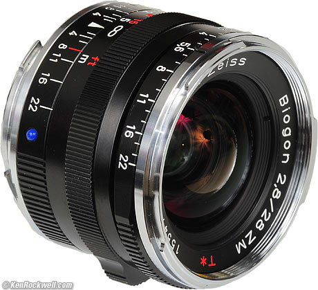 Zeiss ZM 28mm f/2.8.
