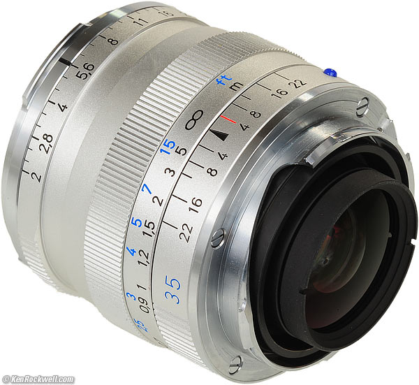 Rear, Zeiss ZM 35mm f/2