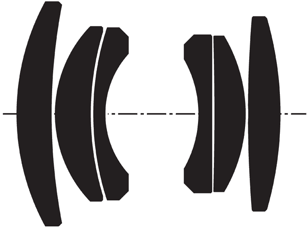 Zeiss 50mm f/2 ZM internal diagram